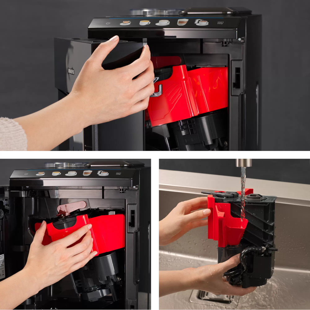 Siemens EQ.500 Integral Fully Automatic Coffee Machine, Sapphire Black