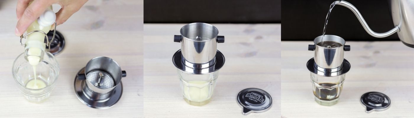 Sådan brygger du vietnamesisk kaffe