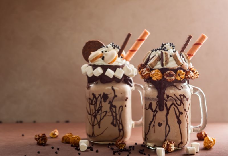 Caffe Mocha eller Mocaccino - en lækker kaffedrik med smag af chokolade!