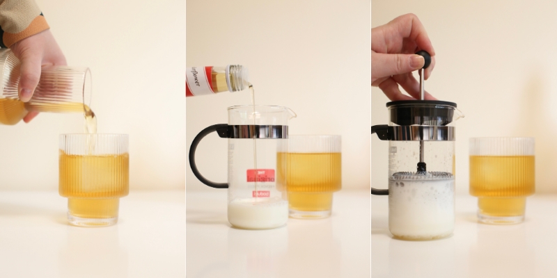 Milky Foam Iced Tea – Fløjlsblød friskhed