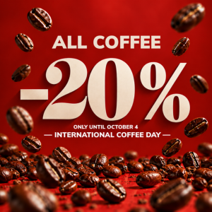 20% off all coffee