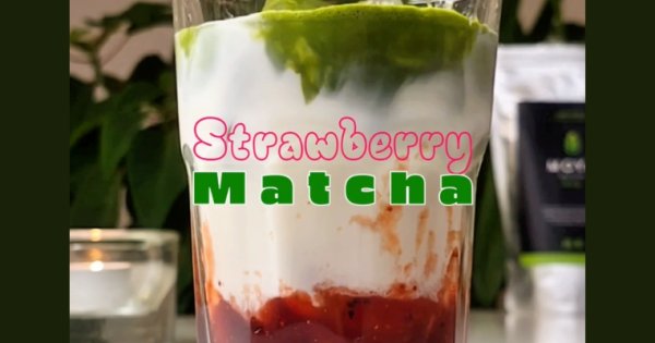 Strawberry Matcha – Jordbærdrøm og matcha-magi