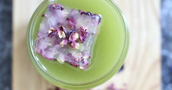 Matcha Tonic with Syrup