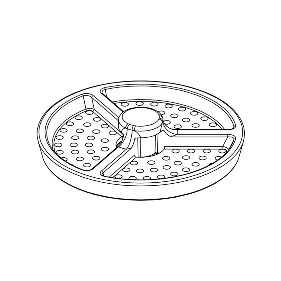 9Barista Basket Cap -filterkurvs låg