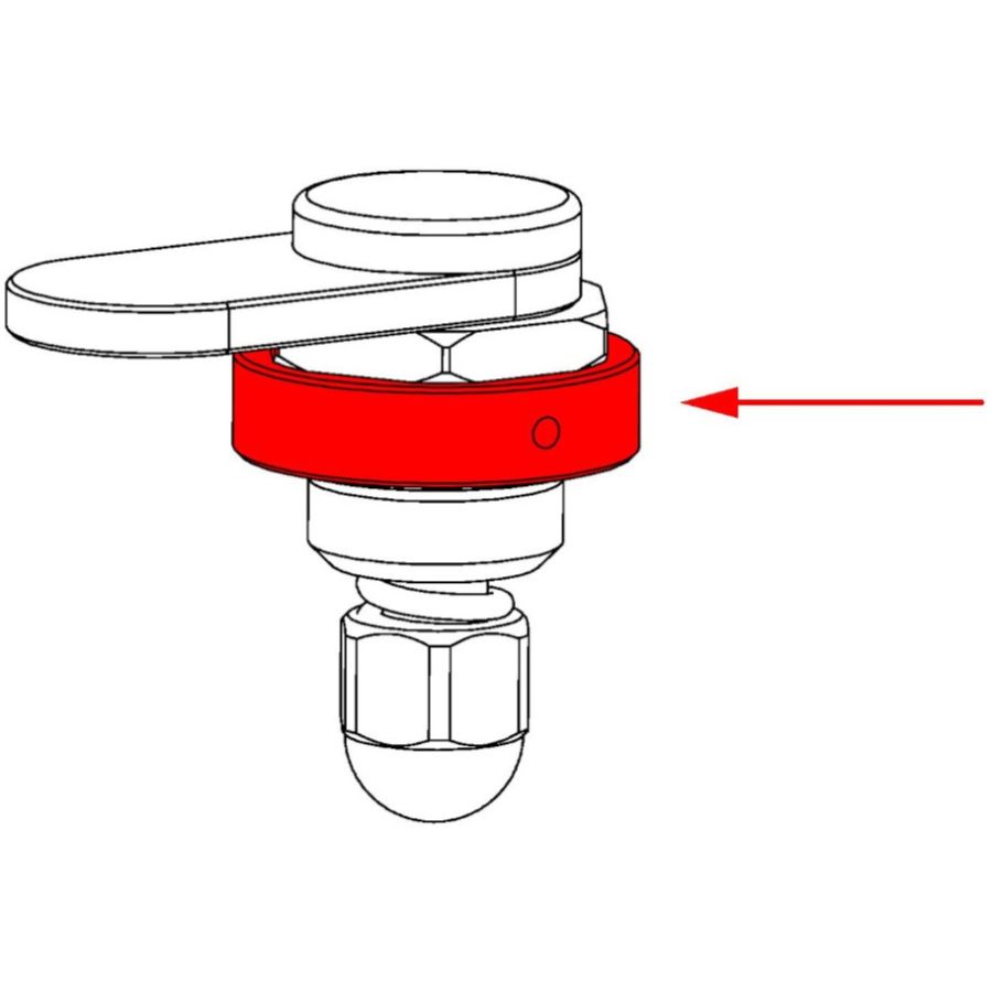 9Barista Safety Ring And Seals -sikkerhedsring & 2 x pakning