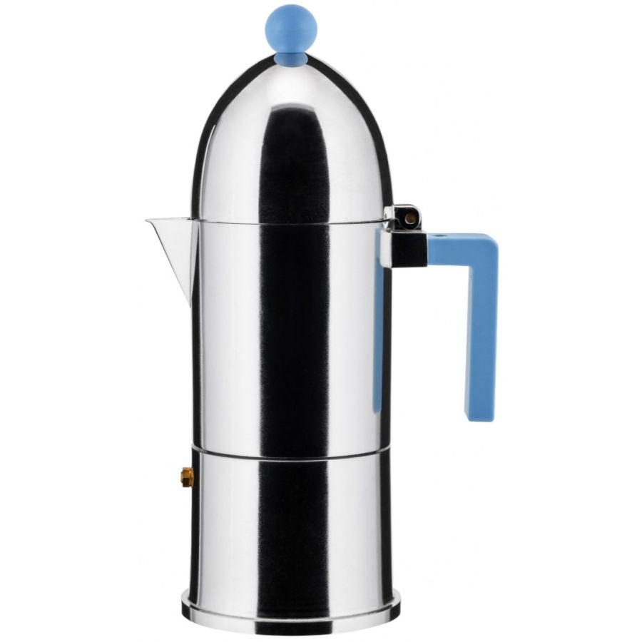 Alessi La Cupola 9095/6AZFM espressokande til induktion, 6 kopper