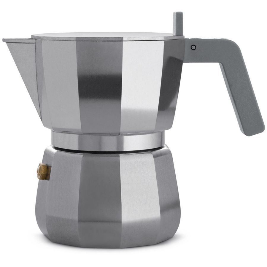 Alessi DC06 Moka espressokande, 3 kopper