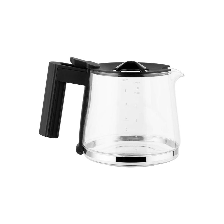 Alessi glaskande til MDL14 Plissé kaffemaskine, sort