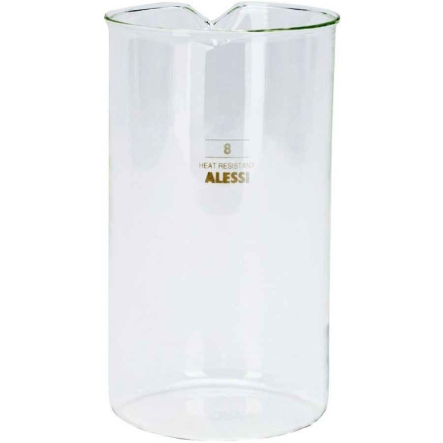 Alessi reservedglas 9094/8 til 8 koppars stempelkande