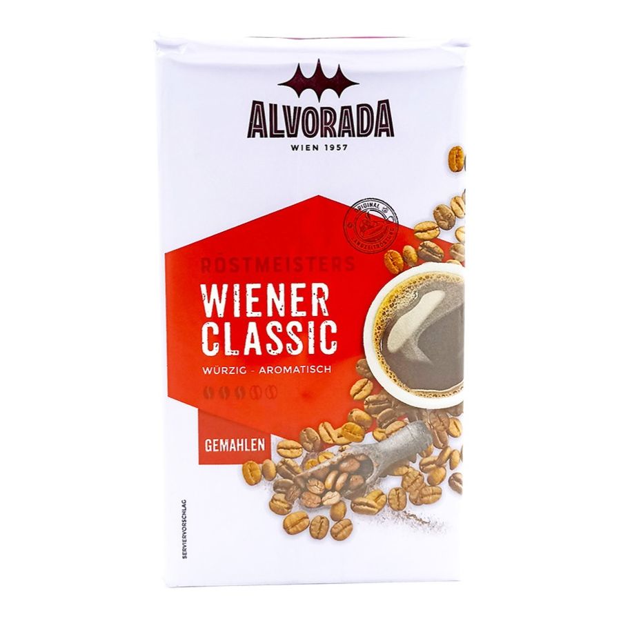 Alvorada Wiener Classic 500 g brygmalet kaffe