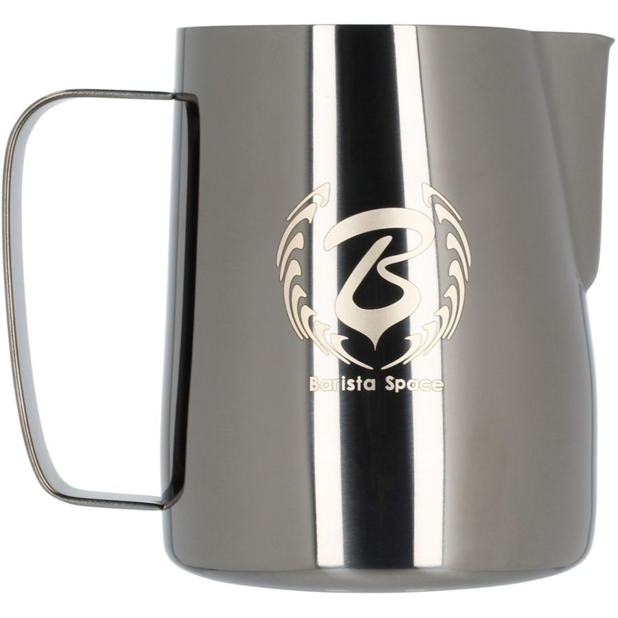 Barista Space mælkeskummer kande 600 ml, titanium sort