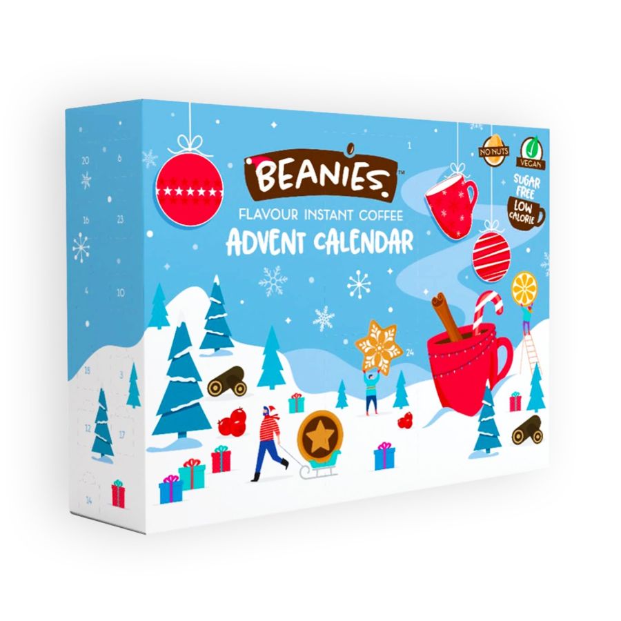 Beanies instant kaffe adventskalender 2025