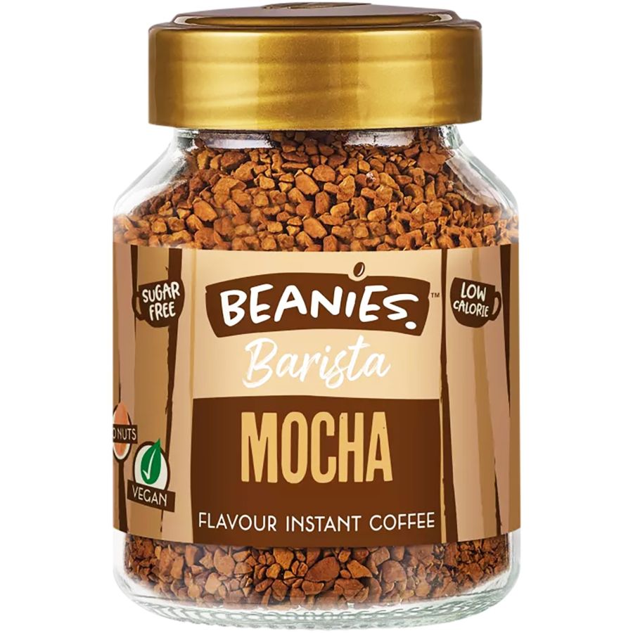 Beanies Barista Mocha smagfuld instant kaffe 50 g