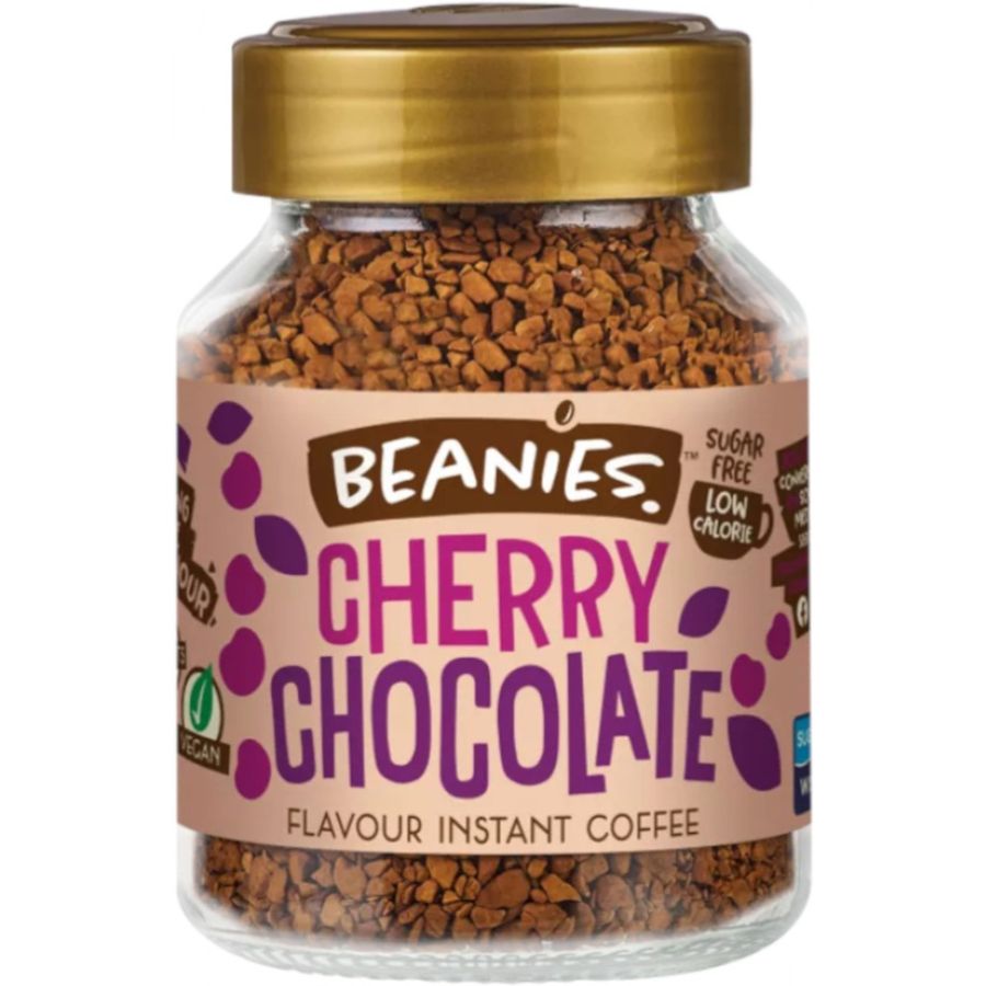 Beanies Cherry Chocolate smagsat instant kaffe 50 g