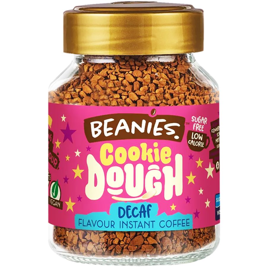 Beanies Decaf Cookie Dough koffeinfri smagsat instant kaffe 50 g