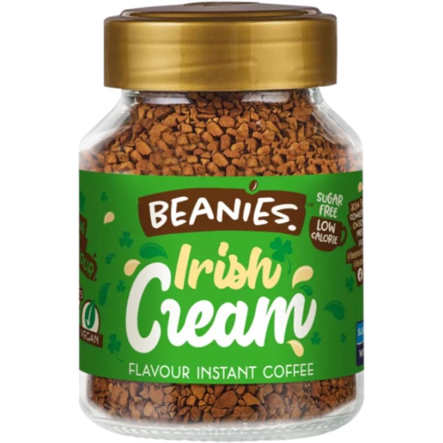 Beanies Irish Cream smagsat instant kaffe 50 g