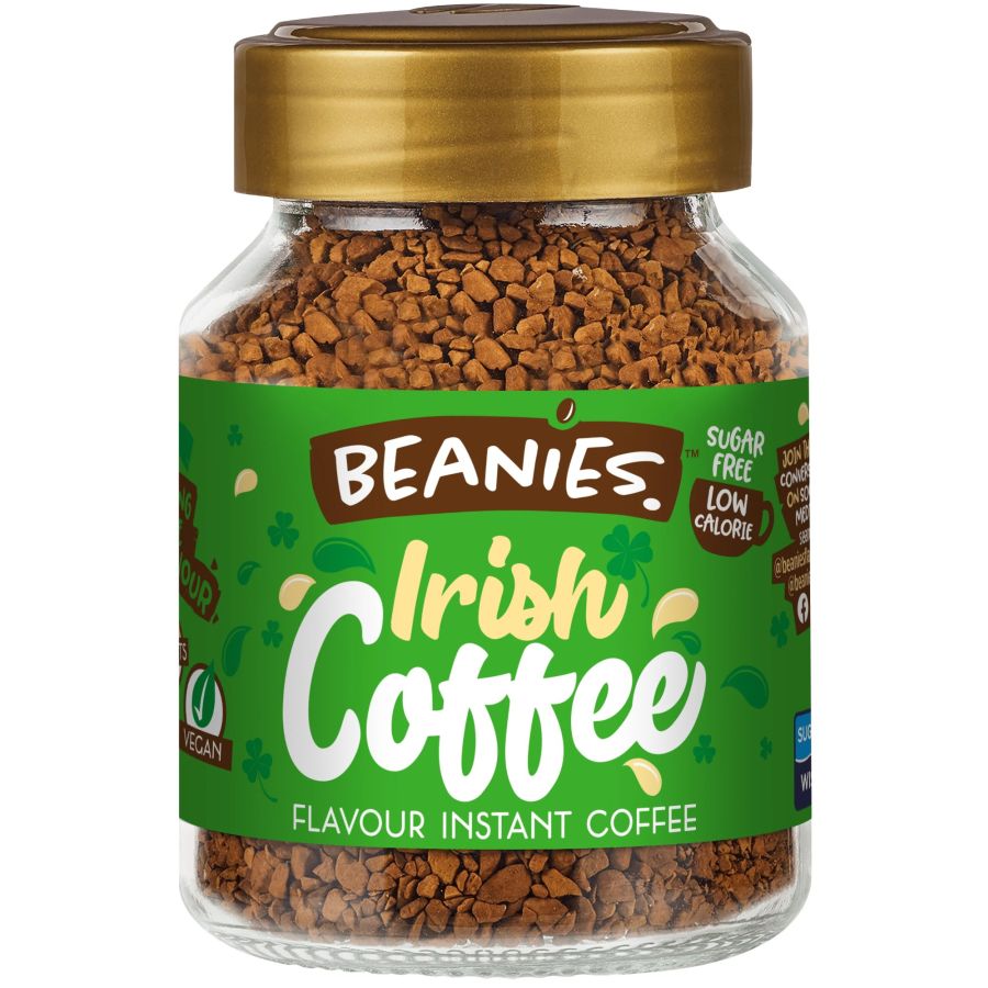 Beanies Irish Coffee smagsat instant kaffe 50 g