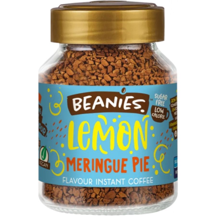 Beanies Lemon Meringue Pie smagsat instant kaffe 50 g