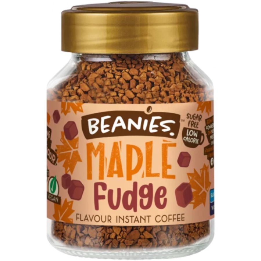 Beanies Maple Fudge smagsat instant kaffe 50 g