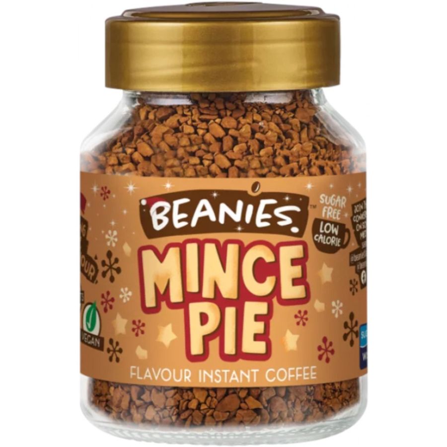 Beanies Mince Pie smagsat instant kaffe 50 g