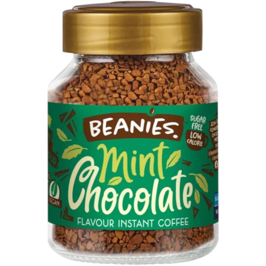 Beanies Mint Chocolate smagsat instant kaffe 50 g