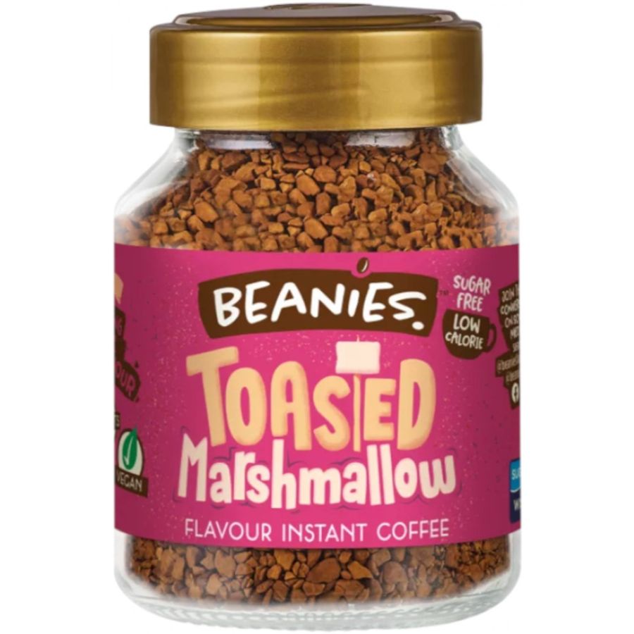 Beanies Toasted Marshmallow smagsat instant kaffe 50 g