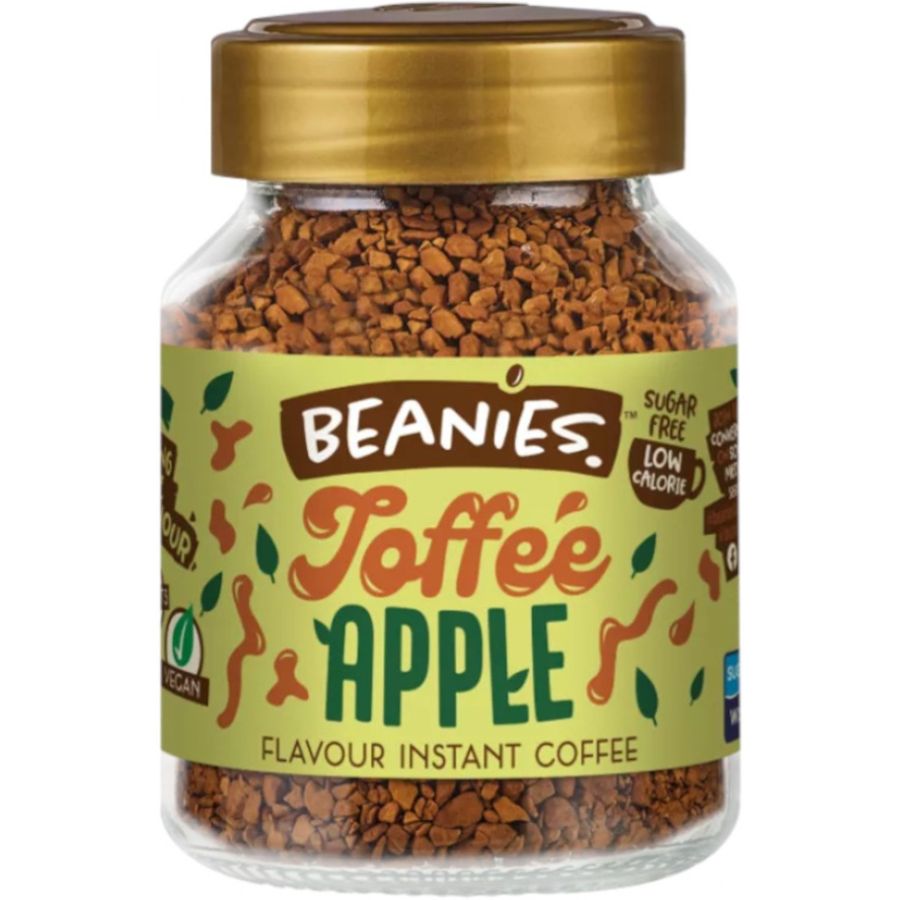 Beanies Toffee Apple Flavoured Instant Coffee 50 g