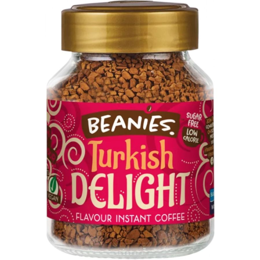 Beanies Turkish Delight Flavoured Instant Coffee 50 g