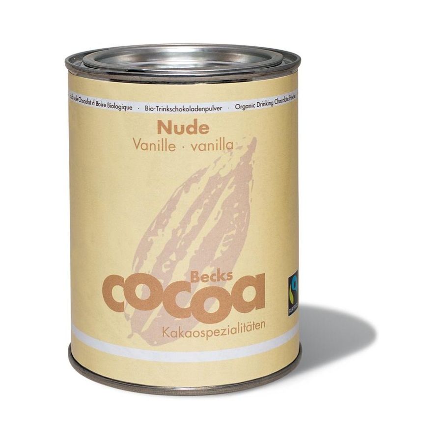 Becks Nude økologisk vanilje drikkechokolade pulver 250 g
