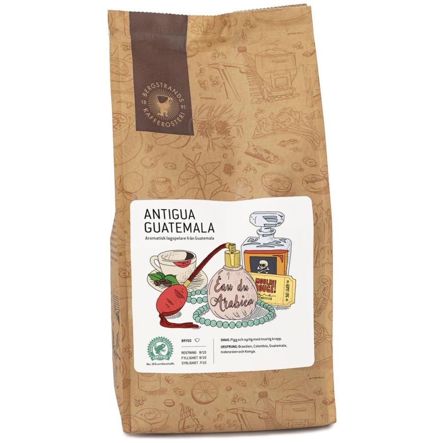 Bergstrands Antigua Guatemala 1 kg kaffebønner