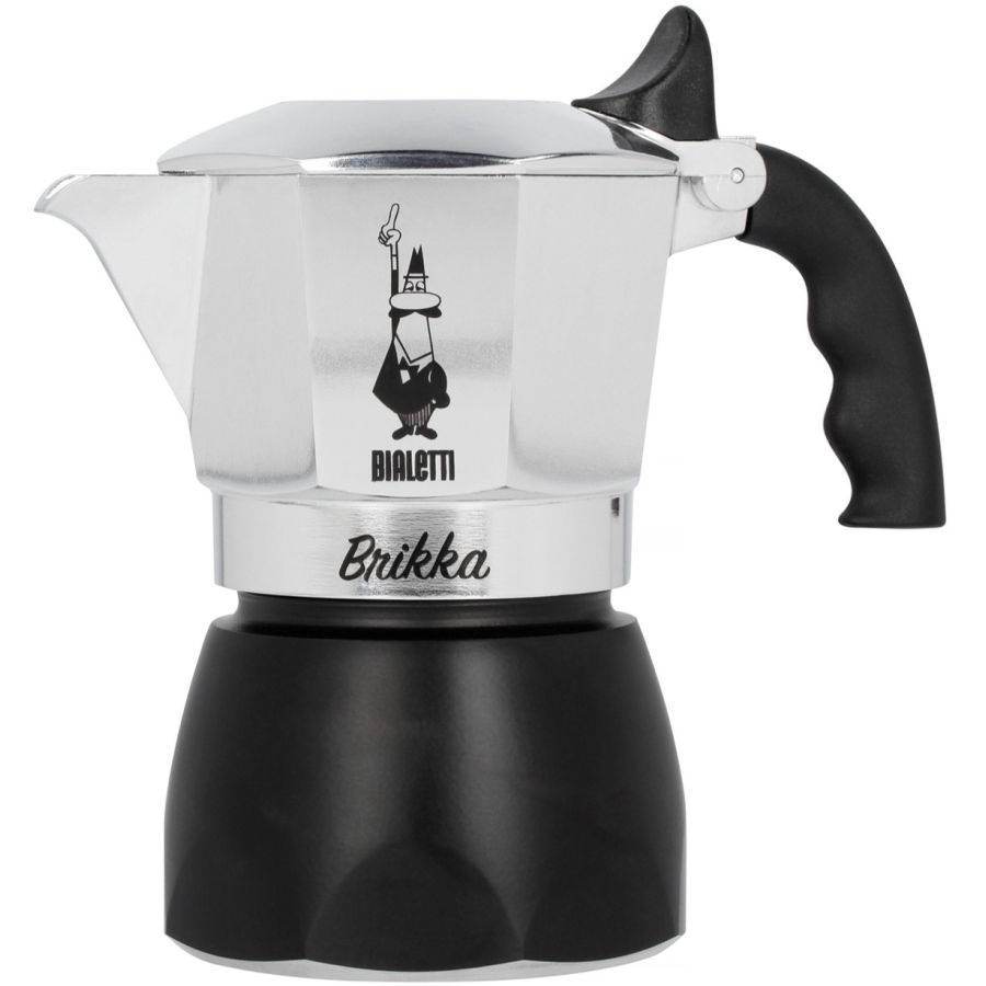 Bialetti Brikka Restyling espressokande, 2 kopper