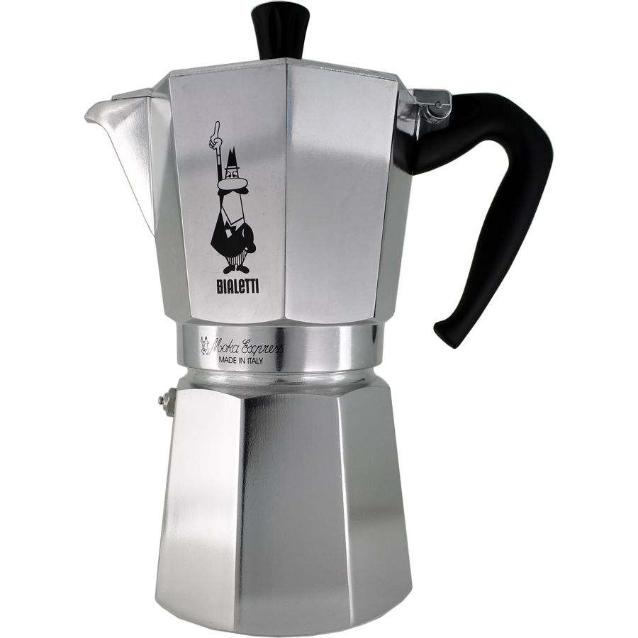 Bialetti Moka Express Stovetop Espresso Maker, 9 Cups