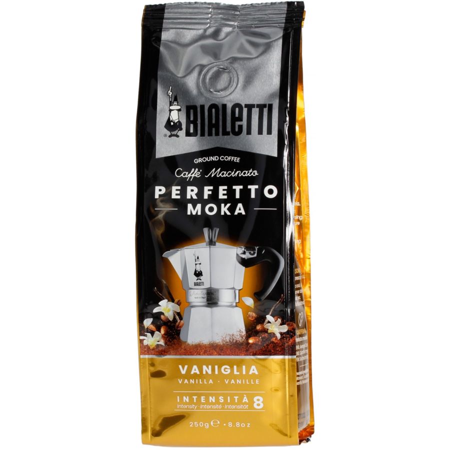 Bialetti Perfetto Moka Vaniglia malet kaffe 250 g