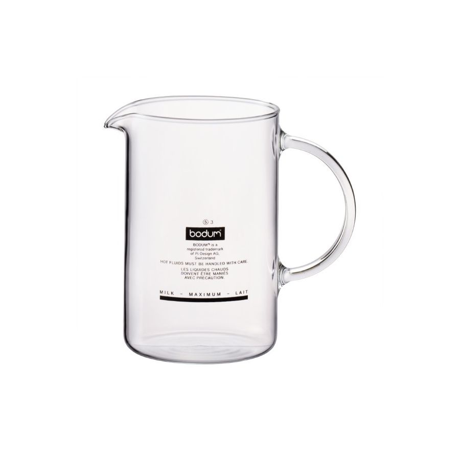 Bodum reservedelsglas til Latteo mælkeskummer 250 ml