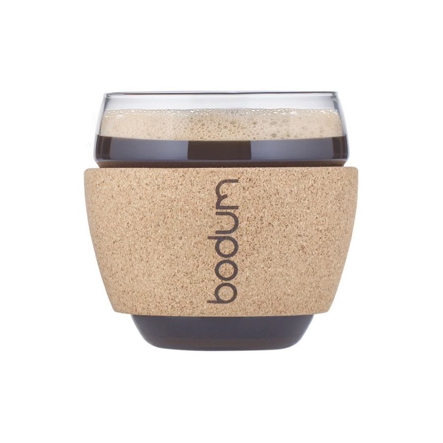 Bodum Pavina glas med korkbånd 350 ml, 2 stk