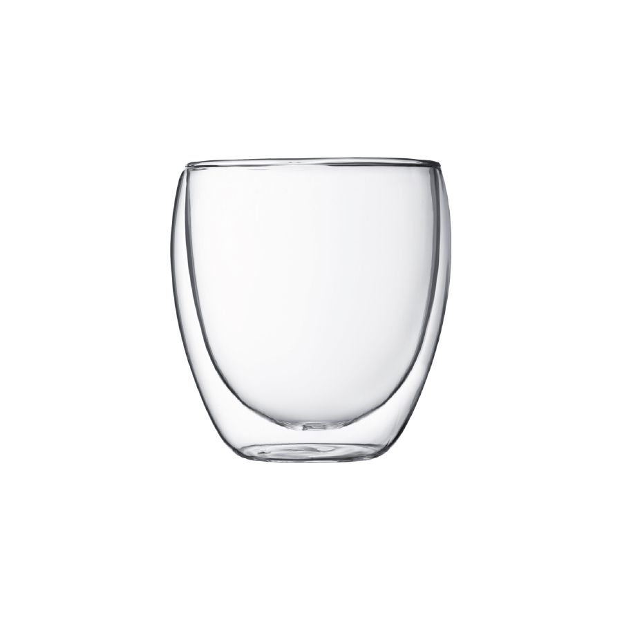 Bodum Pavina dobbeltvægget glas 250 ml, 2 stk.