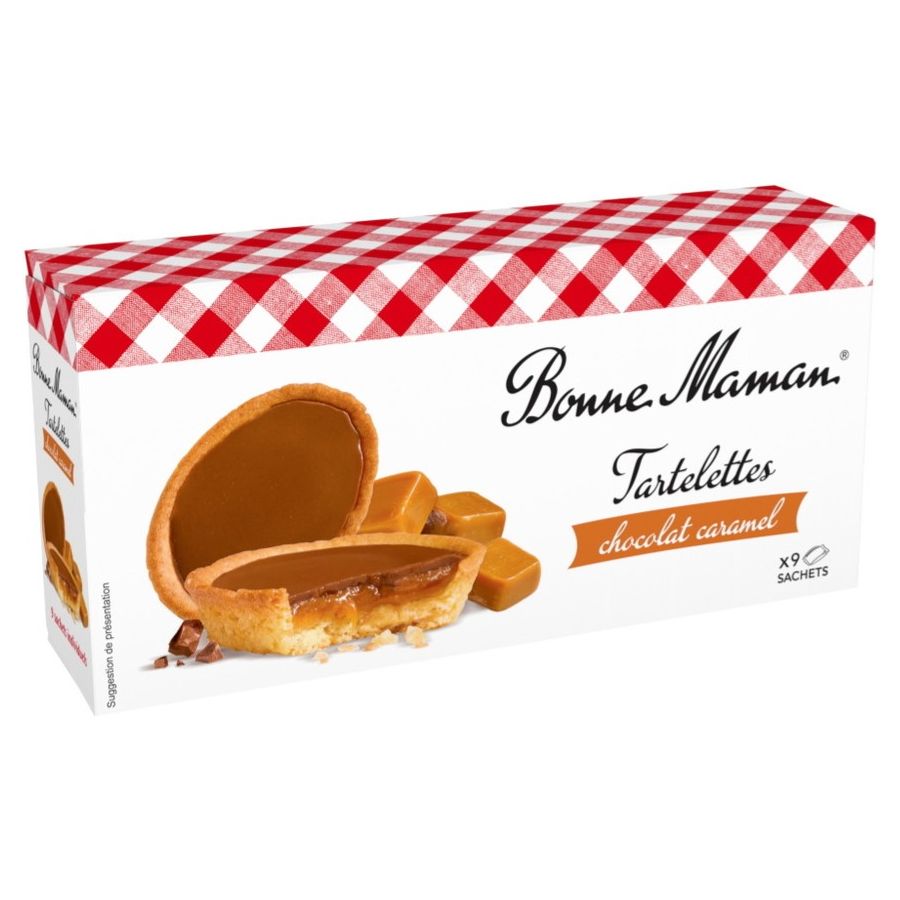 Bonne Maman Chocolate Caramel Tartelette 135 g