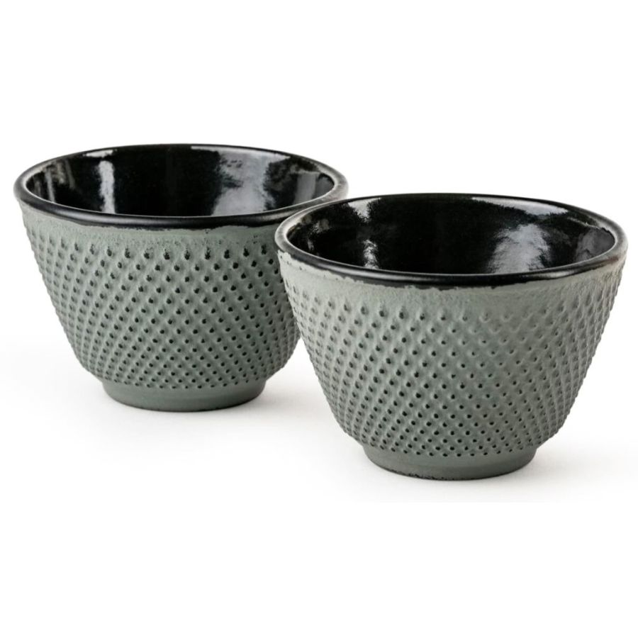 Bredemeijer Xilin Cast Iron Tea Cups 100 ml, 2 pcs, Light Green