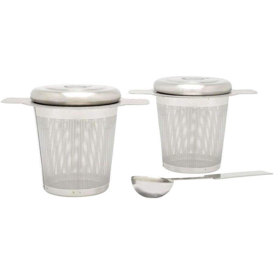 Bredemeijer 2 x Stainless Steel Filters + Tea Spoon