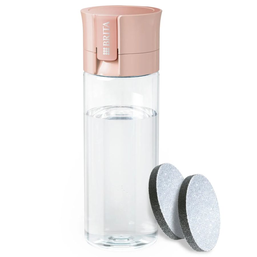 Brita Vital Water Filter Bottle 600 ml, Apricot