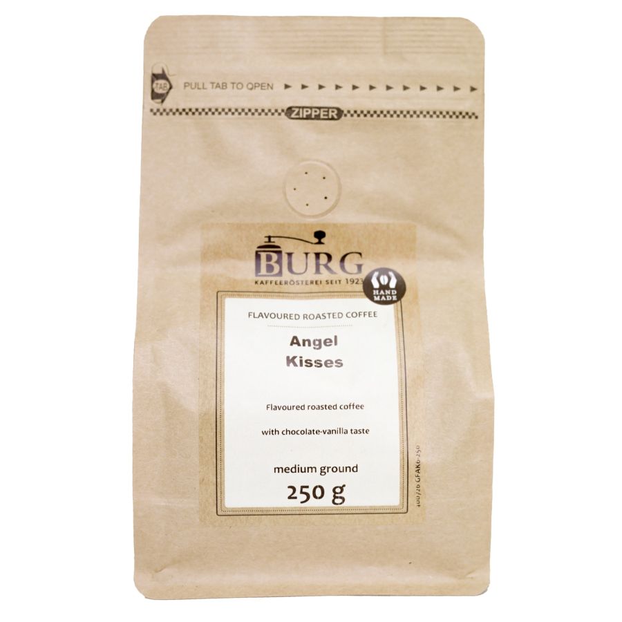 Burg smagsat kaffe, Angel Kisses 250 g malet