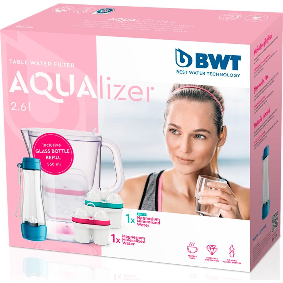 BWT AQUAlizer Baselight vandfilter kande 2,6 l + tilbehør