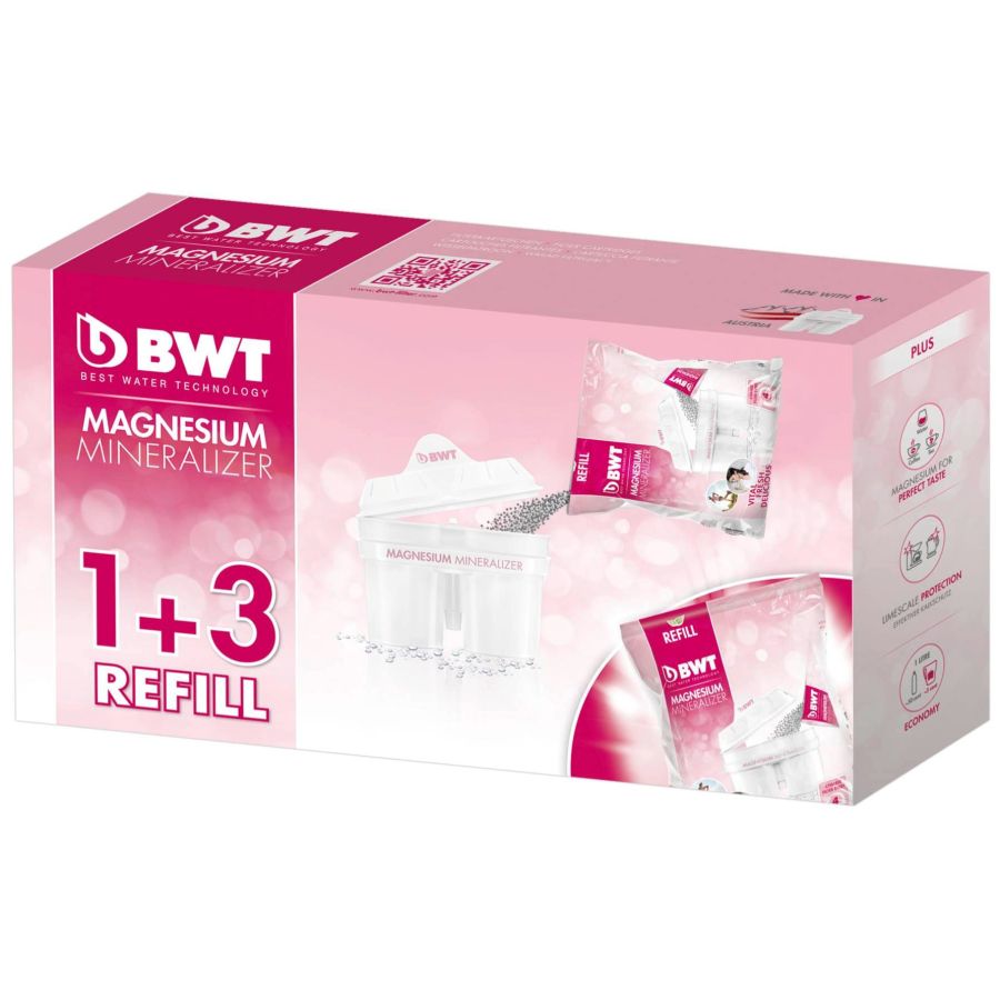 BWT 814544 Longlife Refill genopfyldningspakke 1+3