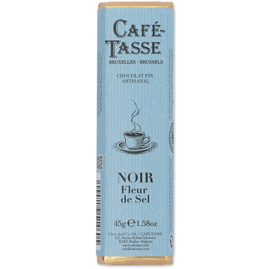 Café-Tasse mørk chokolade & havsalt 45 g