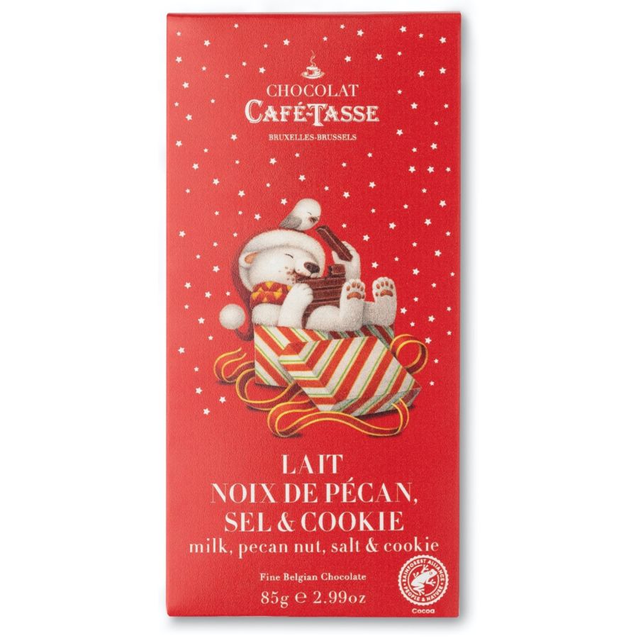 Café-Tasse Julechokolade pekannød, salt & kiks 85 g