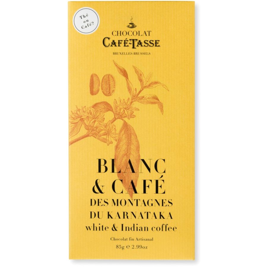 Café-Tasse hvid chokolade & indisk kaffe 85 g