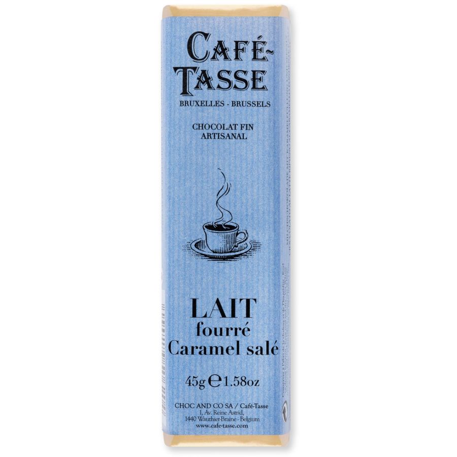Café-Tasse mælkechokolade & saltkaramel 45 g