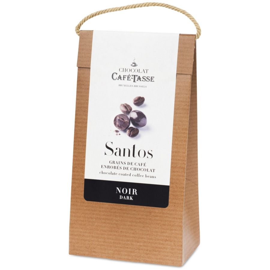 Café-Tasse Santos chokoladeovertrukne kaffebønner 125 g