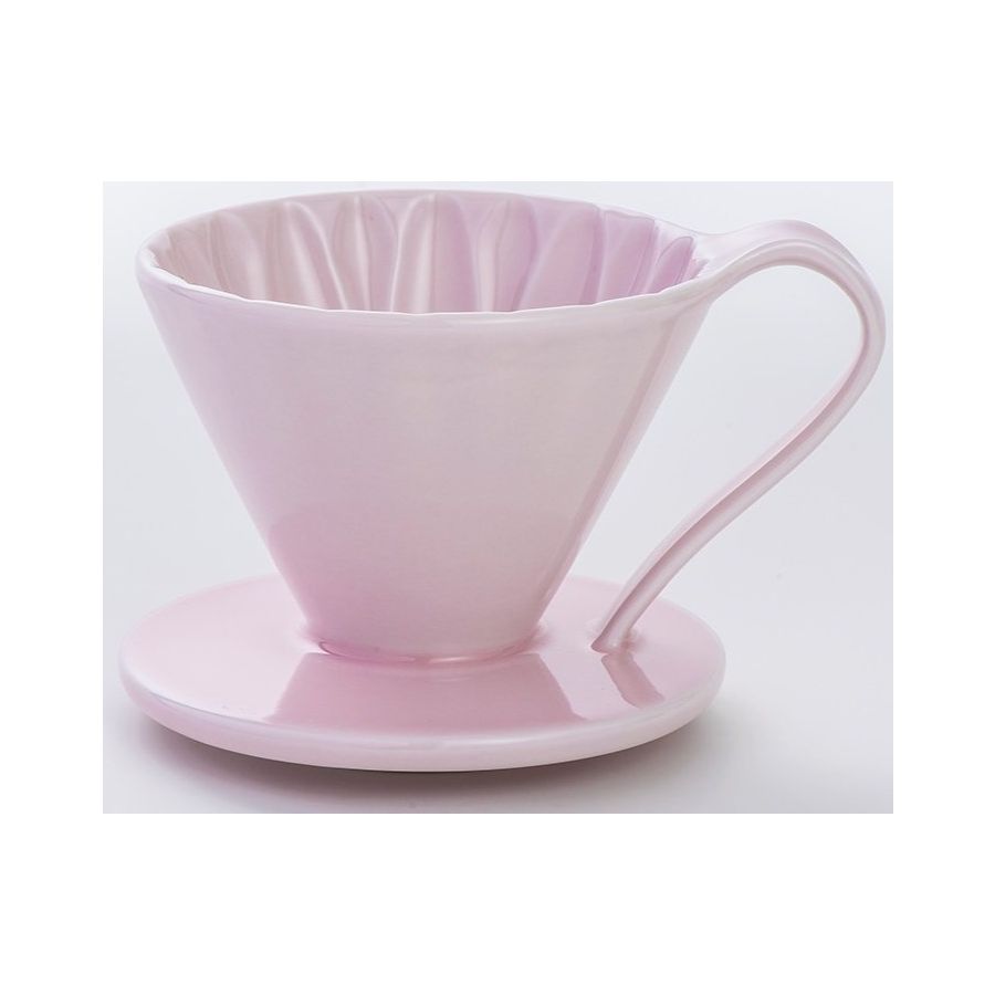 CAFEC Arita Ware Flower Dripper 1 kop, rosa