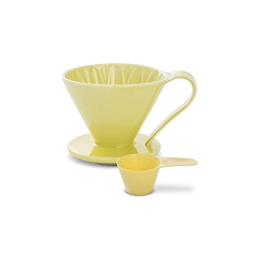 CAFEC Arita Ware Flower Dripper 4 kopper, gul